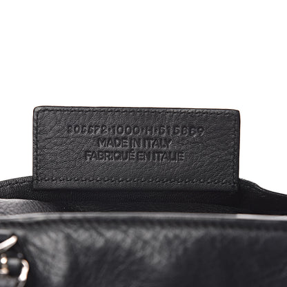 Balenciaga Calfskin Papier Mini A4 Tote Black 7 of 11