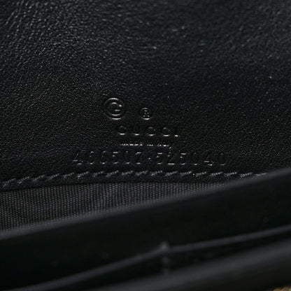 Gucci Microguccissima Crossbody Wallet Black 6 of 9