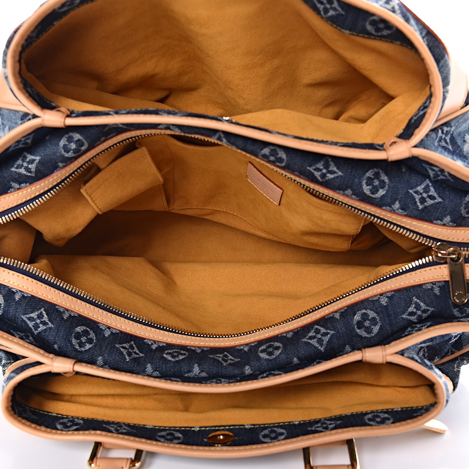 Louis Vuitton Denim Raye Cabas GM 5 of 11