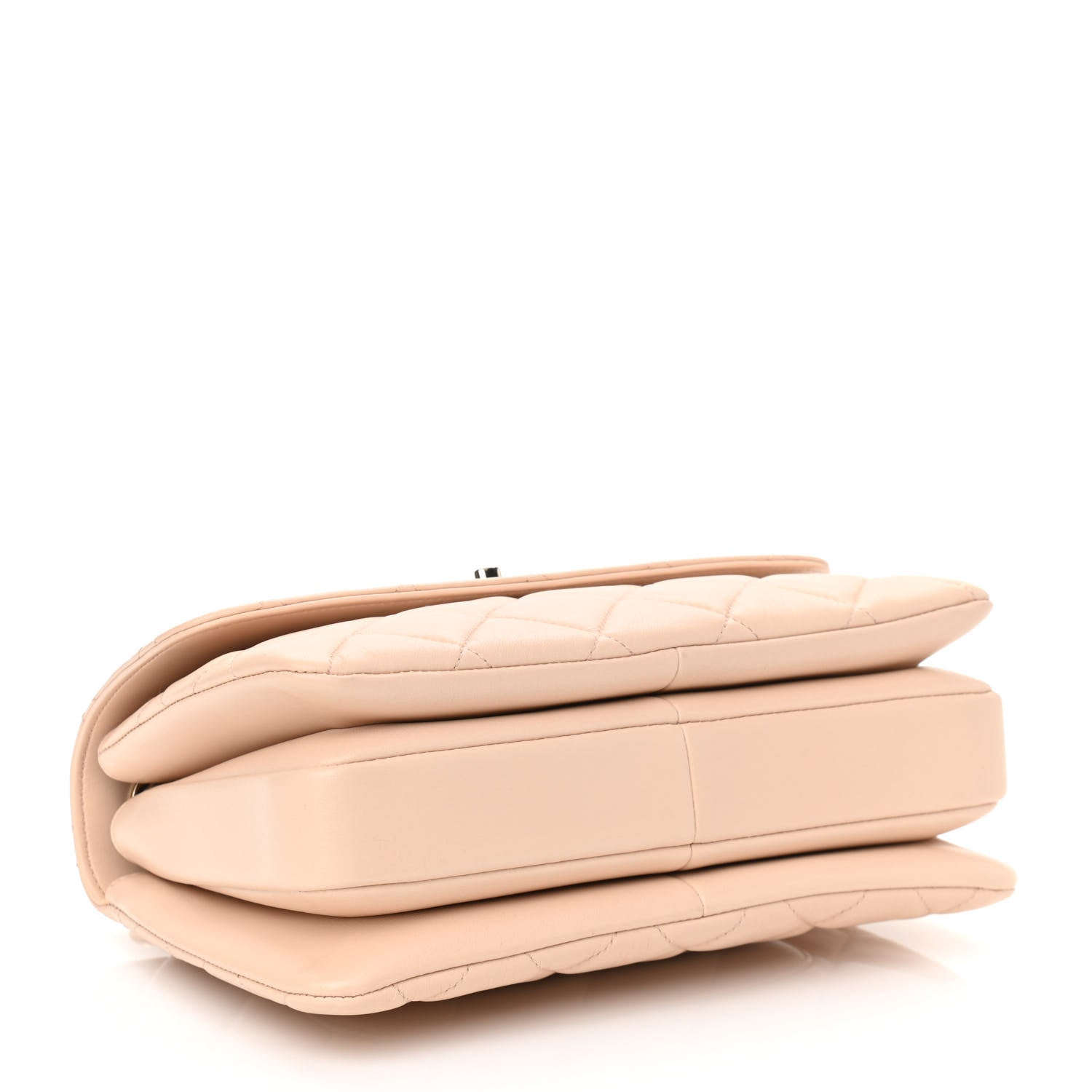 Chanel Lambskin Quilted Small Trendy CC Dual Handle Flap Bag Light Beige 4 of 10