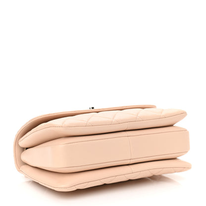 Chanel Lambskin Quilted Small Trendy CC Dual Handle Flap Bag Light Beige 4 of 10