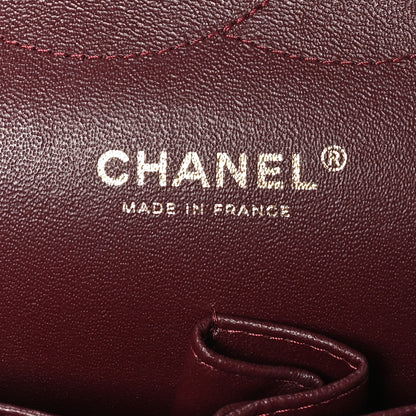 Chanel Lambskin Quilted Jumbo Double Flap Black 10 of 16