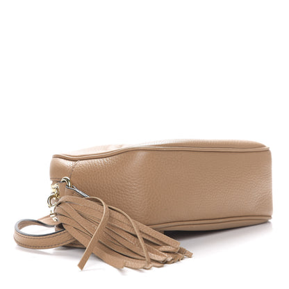 Gucci Pebbled Calfskin Small Soho Disco Bag Camelia 3 of 10