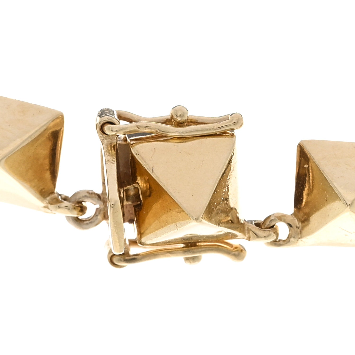 Anita Ko 14K Yellow Gold Eternity Spike Necklace 4 of 5