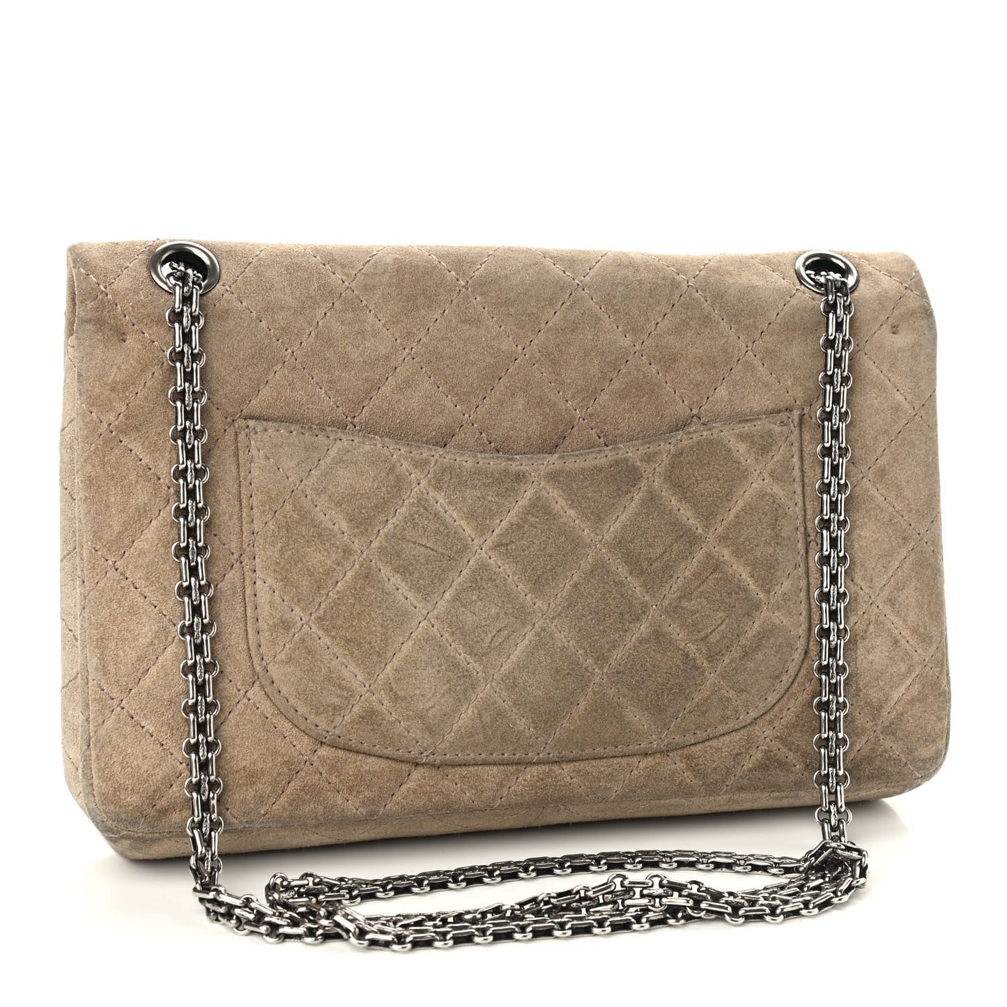 Suede Calfskin 2.55 Reissue 226 Flap Beige
