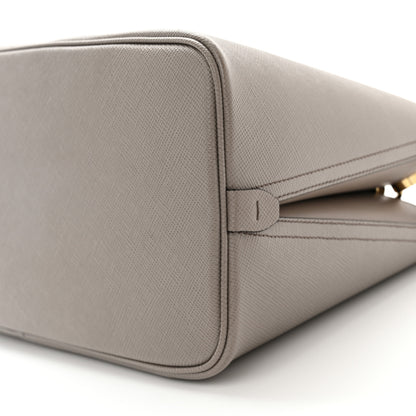 Prada Saffiano Cuir Medium Matinee Tote Pomice 9 of 9