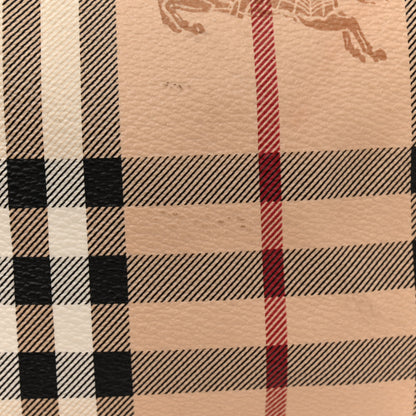 Burberry Haymarket Check Small Canterbury Tote Bronze 16 of 17