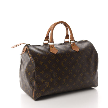 Louis Vuitton Monogram Speedy 35 3 of 12
