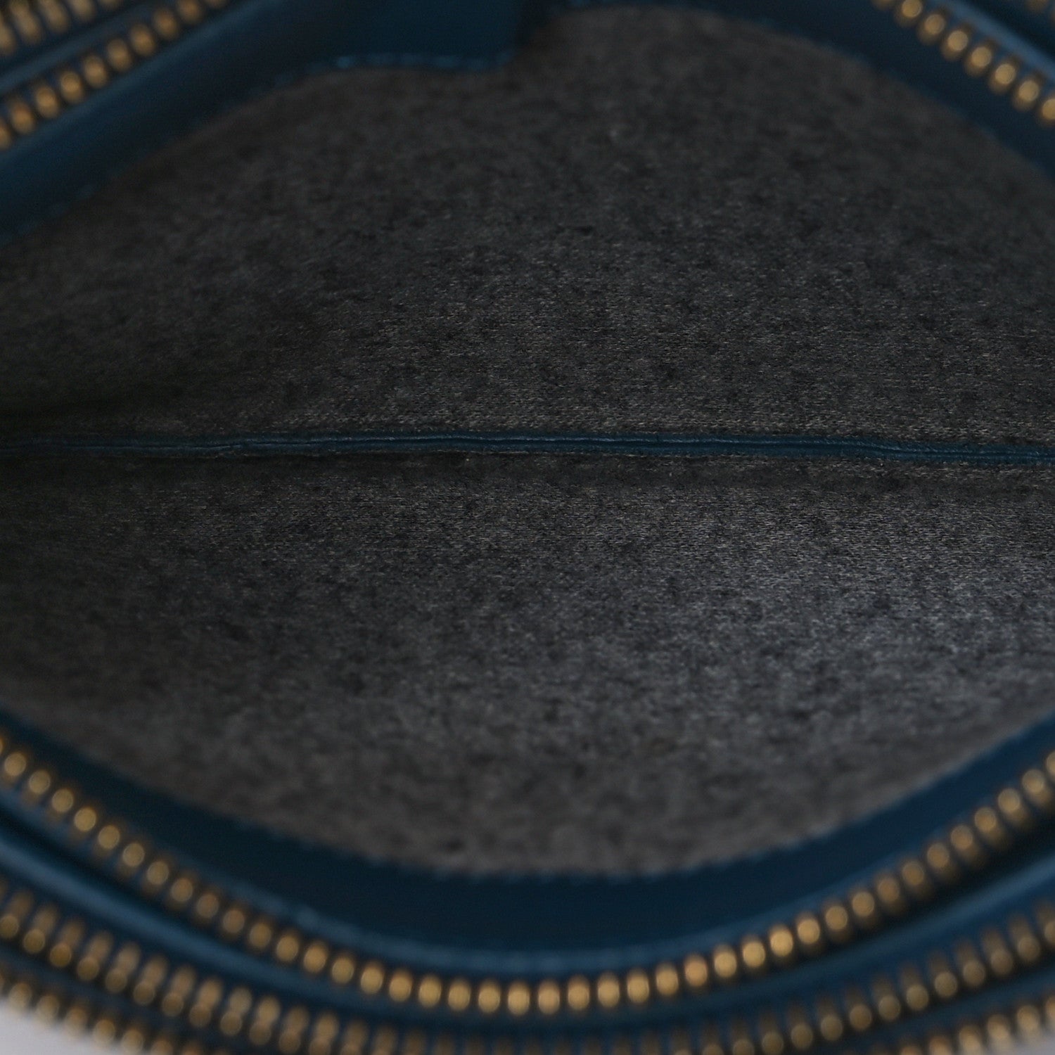 Celine Lambskin Small Trio Crossbody Metallic Blue 6 of 11