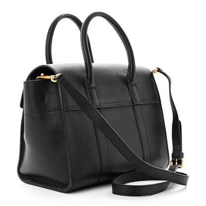 Mulberry Classic Grain Small New Bayswater Black 3 of 10