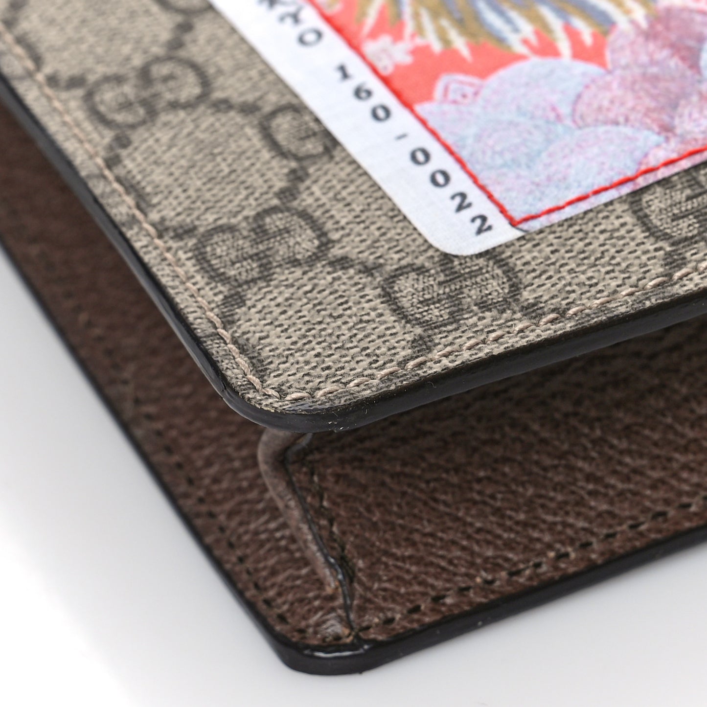 GG Supreme Monogram Courrier Crossbody Messenger Clutch