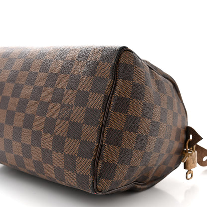 Louis Vuitton Damier Ebene Speedy 25 10 of 16