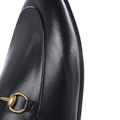 Gucci Calfskin Fur Womens Princetown Slippers 37.5 Black 8 of 9