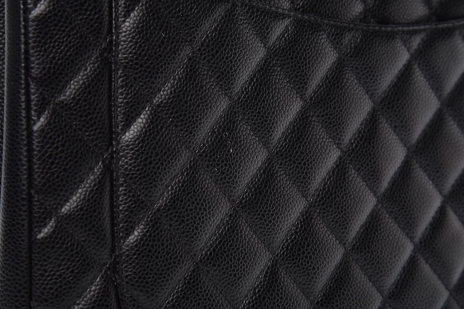 Chanel Caviar Quilted Grand Shopping Tote GST Black 10 of 11