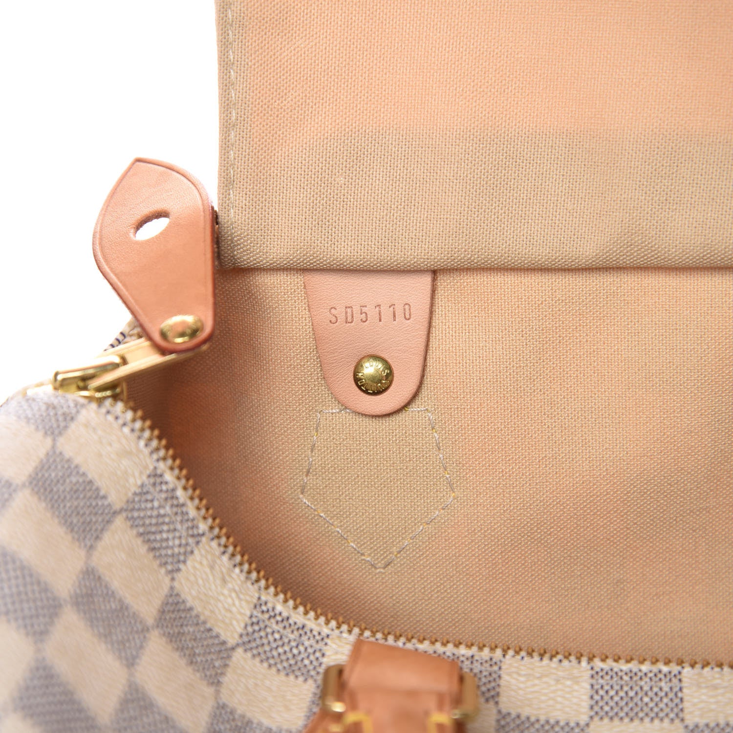 Louis Vuitton Damier Azur Speedy 30 7 of 18