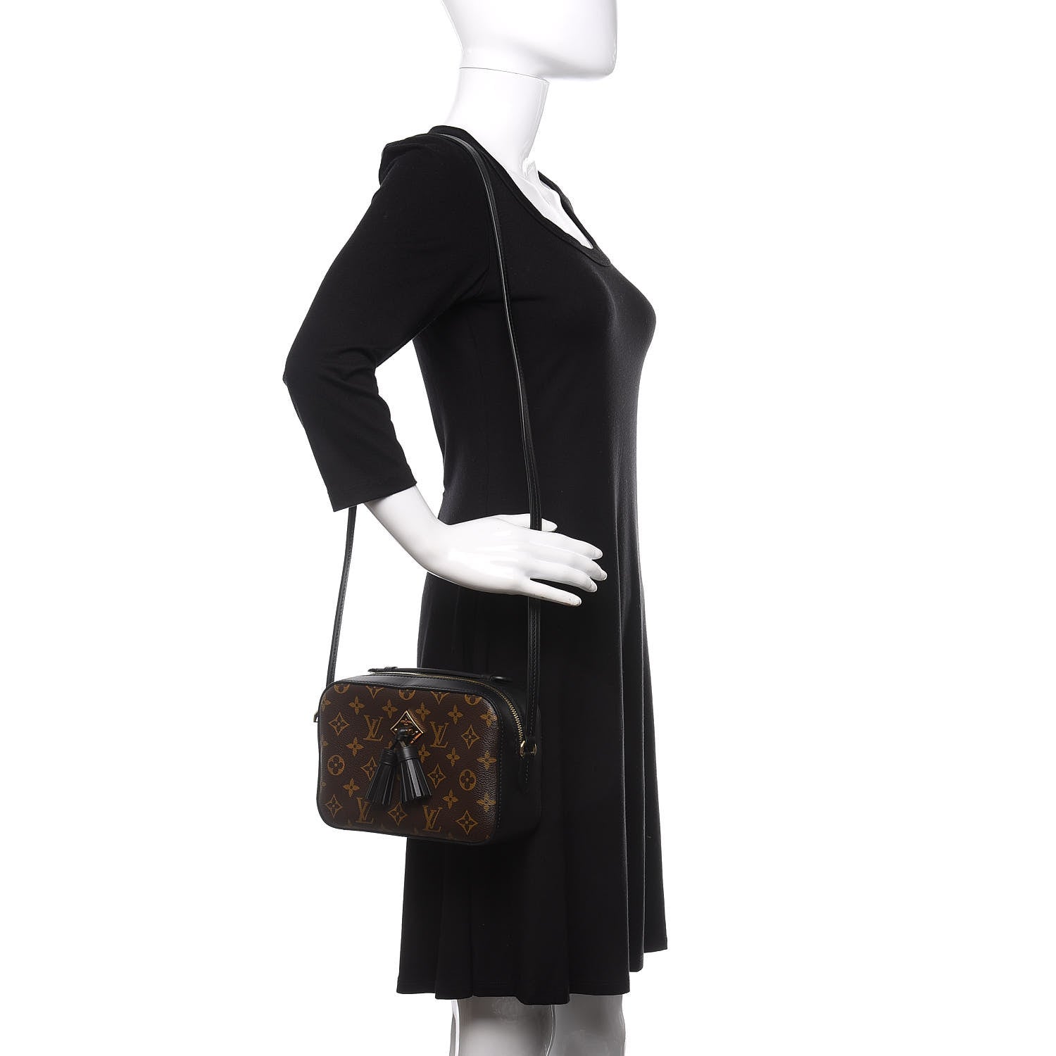 Louis Vuitton Monogram Saintonge Black 2 of 10