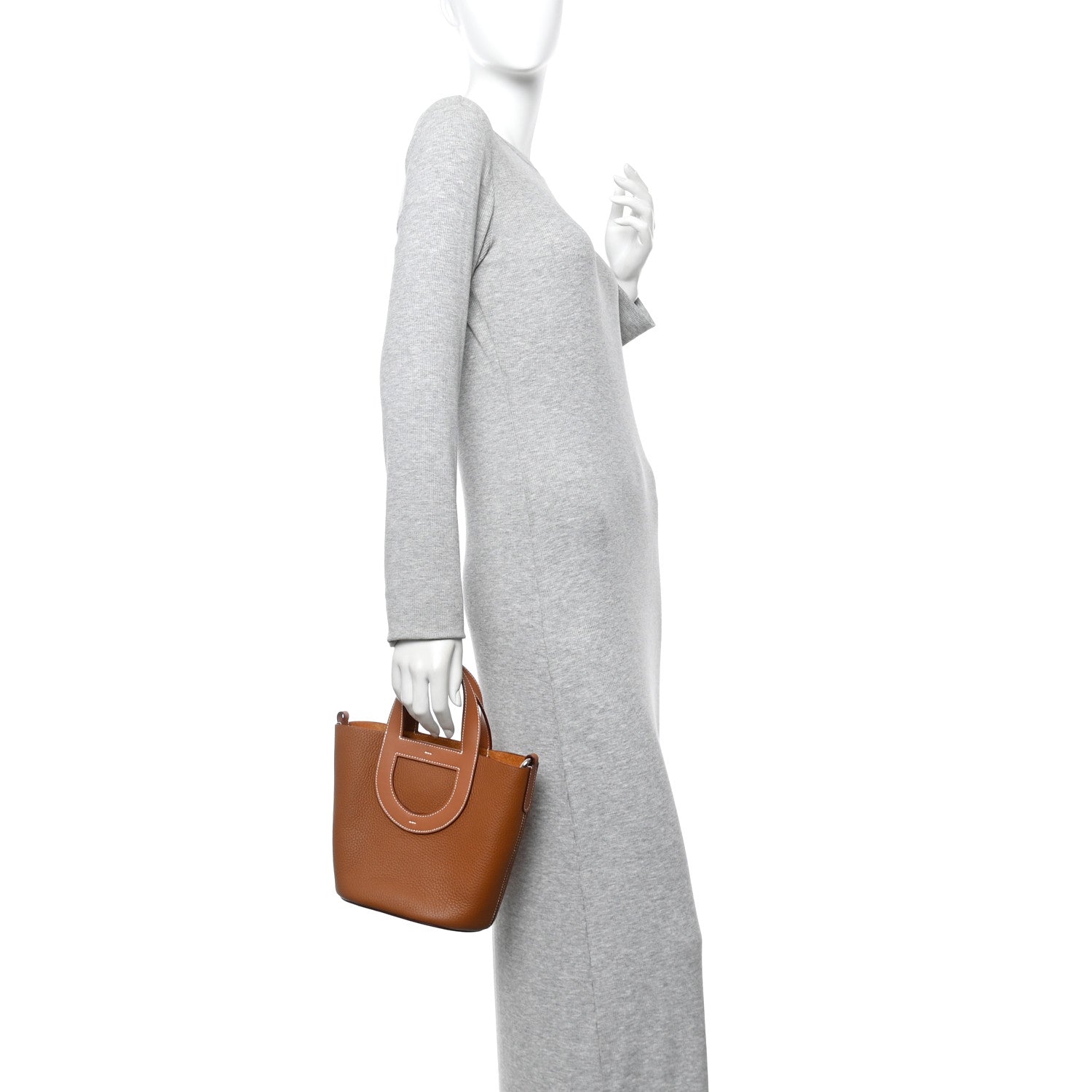 Hermes Taurillon Clemence Swift In-The-Loop 18 Bag Gold 2 of 11