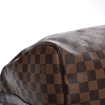Louis Vuitton Damier Ebene Keepall Bandouliere 55 13 of 17