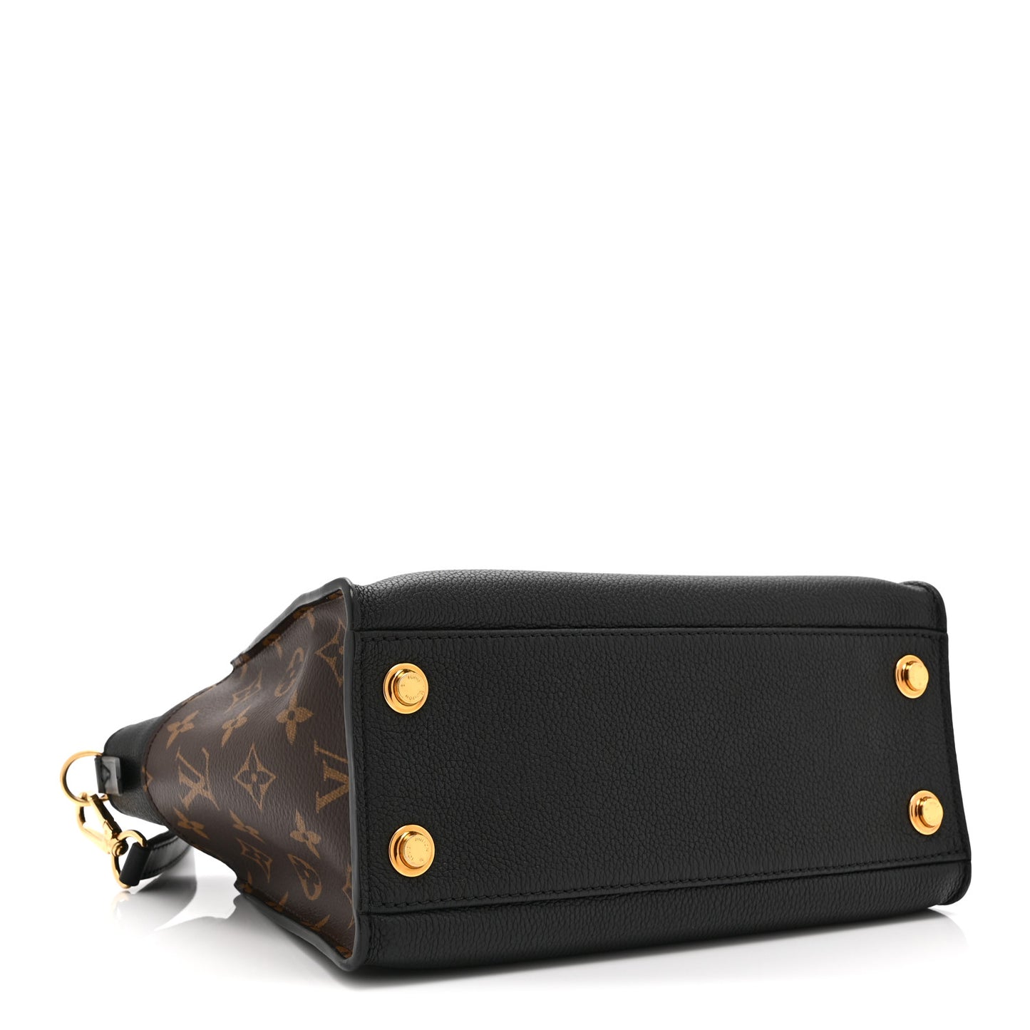Calfskin Monogram On My Side PM Black