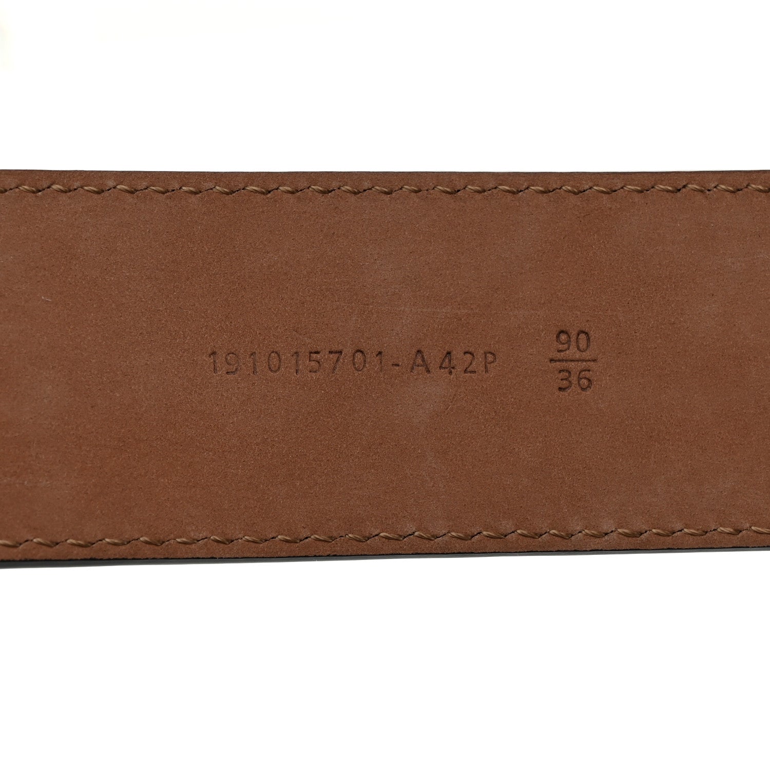 Fendi Calfskin F is Fendi FF 1974 Embossed Belt 90 36 Black 6 of 6