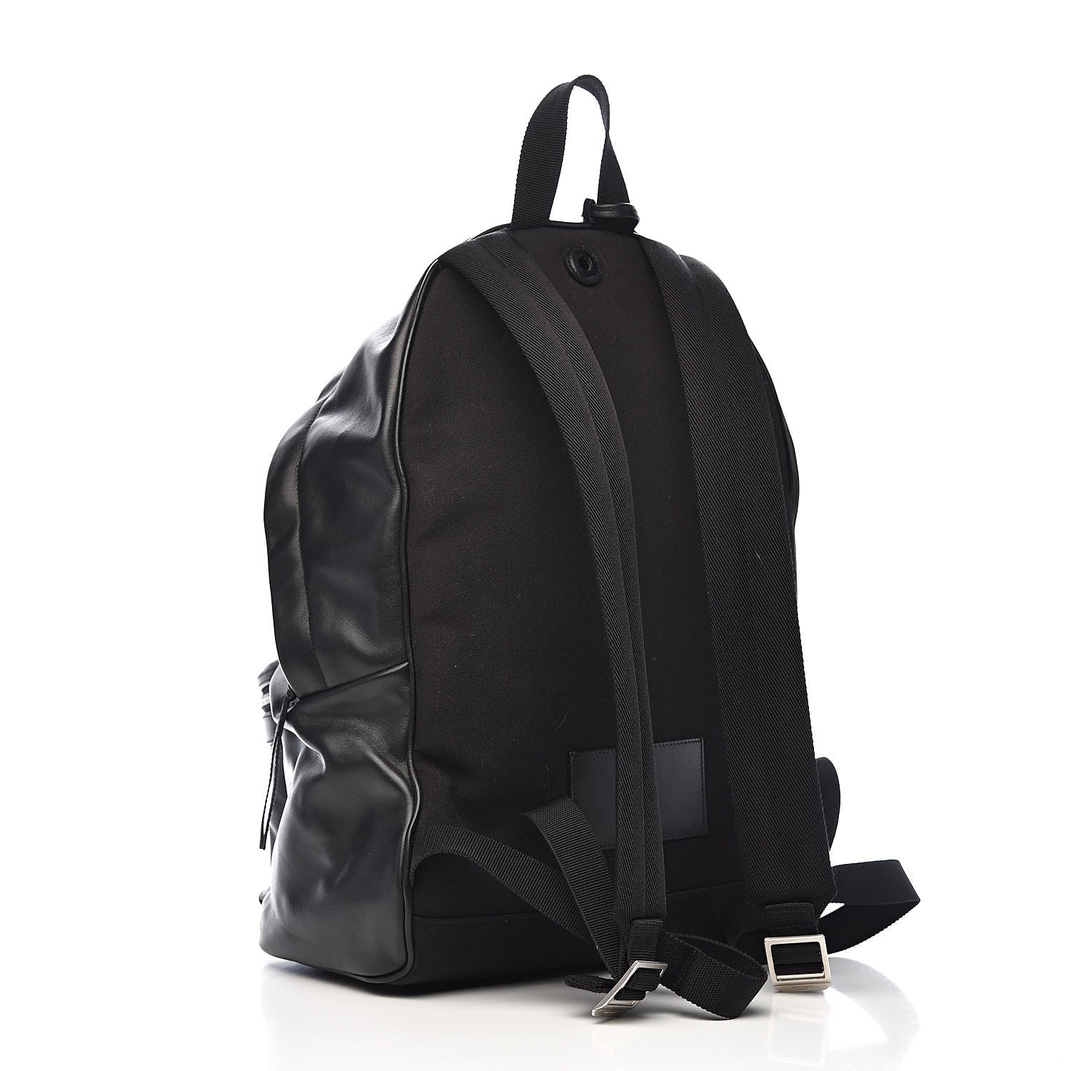 Saint Laurent Lambskin City Backpack Black 3 of 12