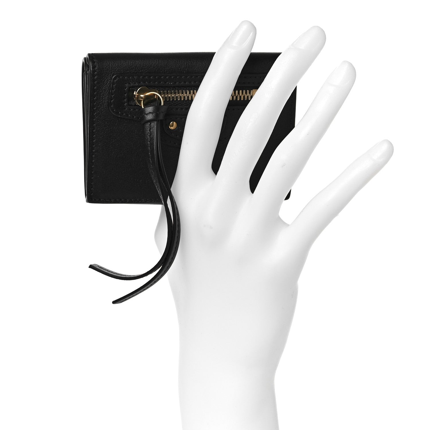 Balenciaga Calfskin Neo Classic Wallet Black 2 of 9
