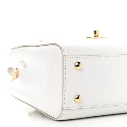 Chanel Grained Calfskin Mini Neo Executive Shopper Tote White 8 of 16