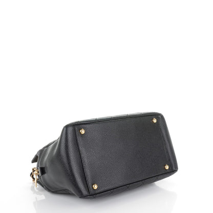 Chanel Caviar Quilted Petit Timeless Tote PTT Black 4 of 7