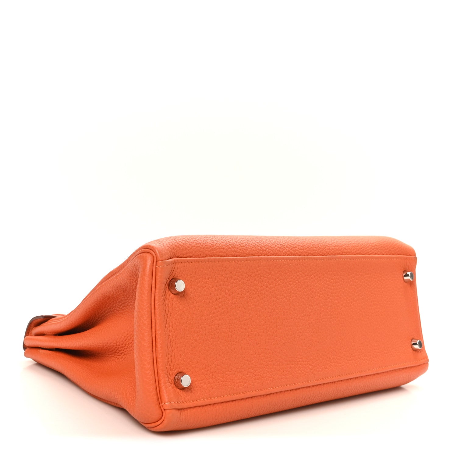Hermes Togo Kelly Retourne 32 Orange 4 of 10
