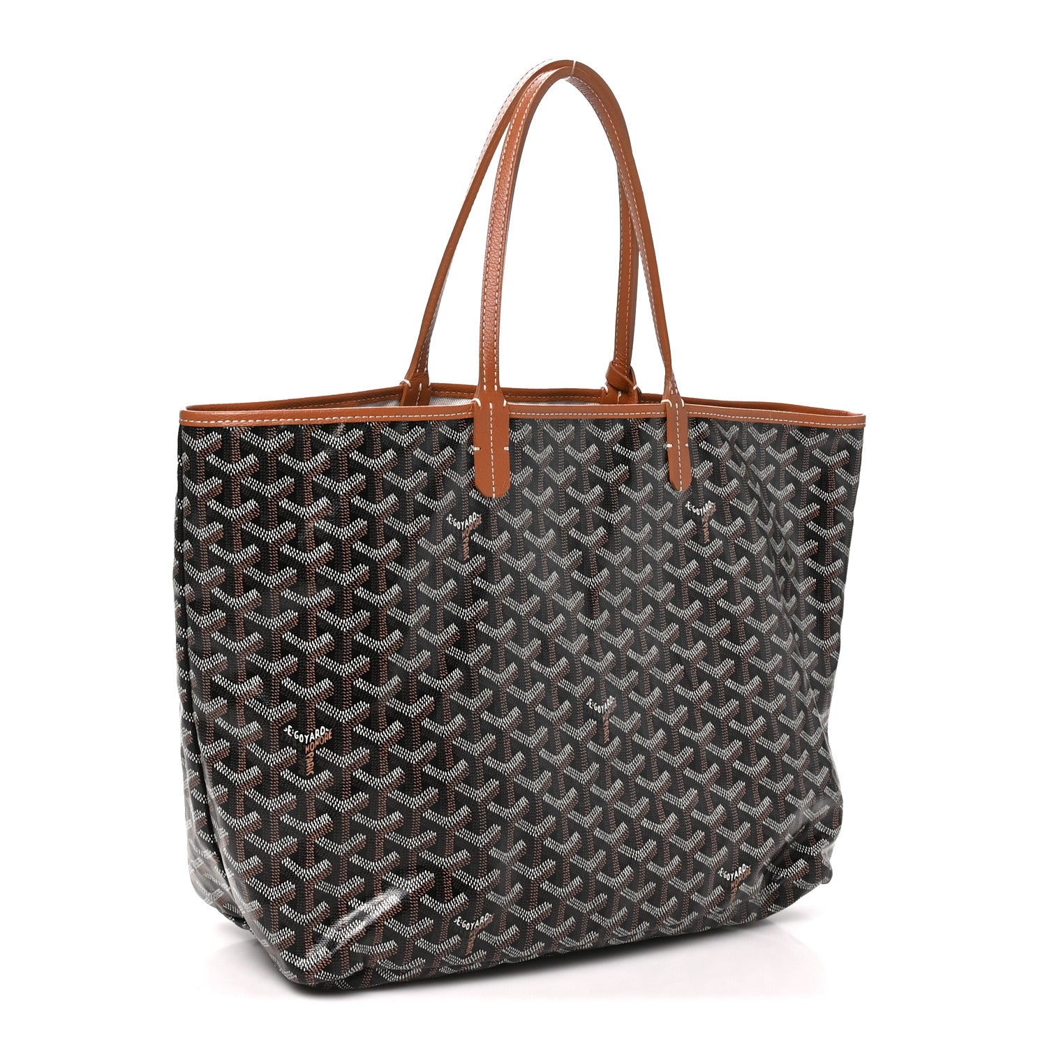 Goyard Goyardine Saint Louis PM Black Gold 4 of 11