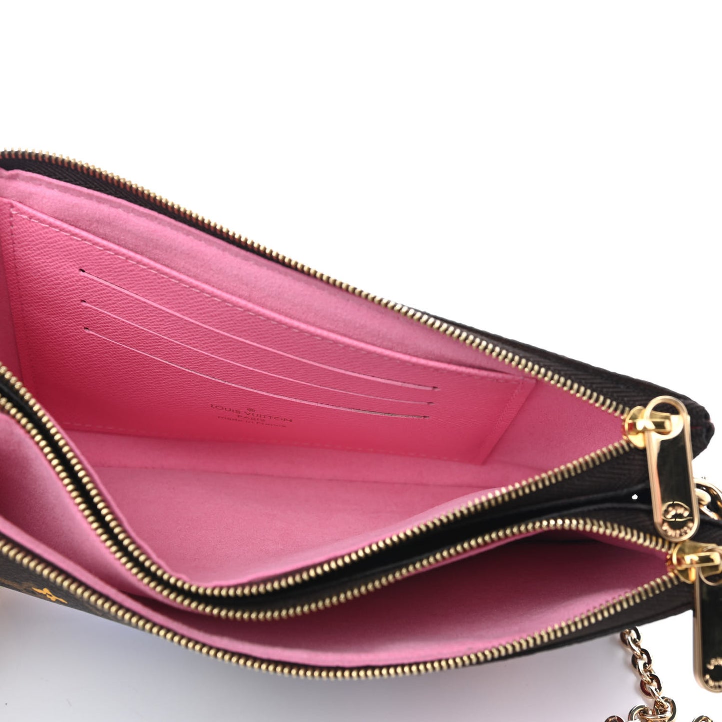 Monogram 2019 Christmas Animation Double Zip Pochette