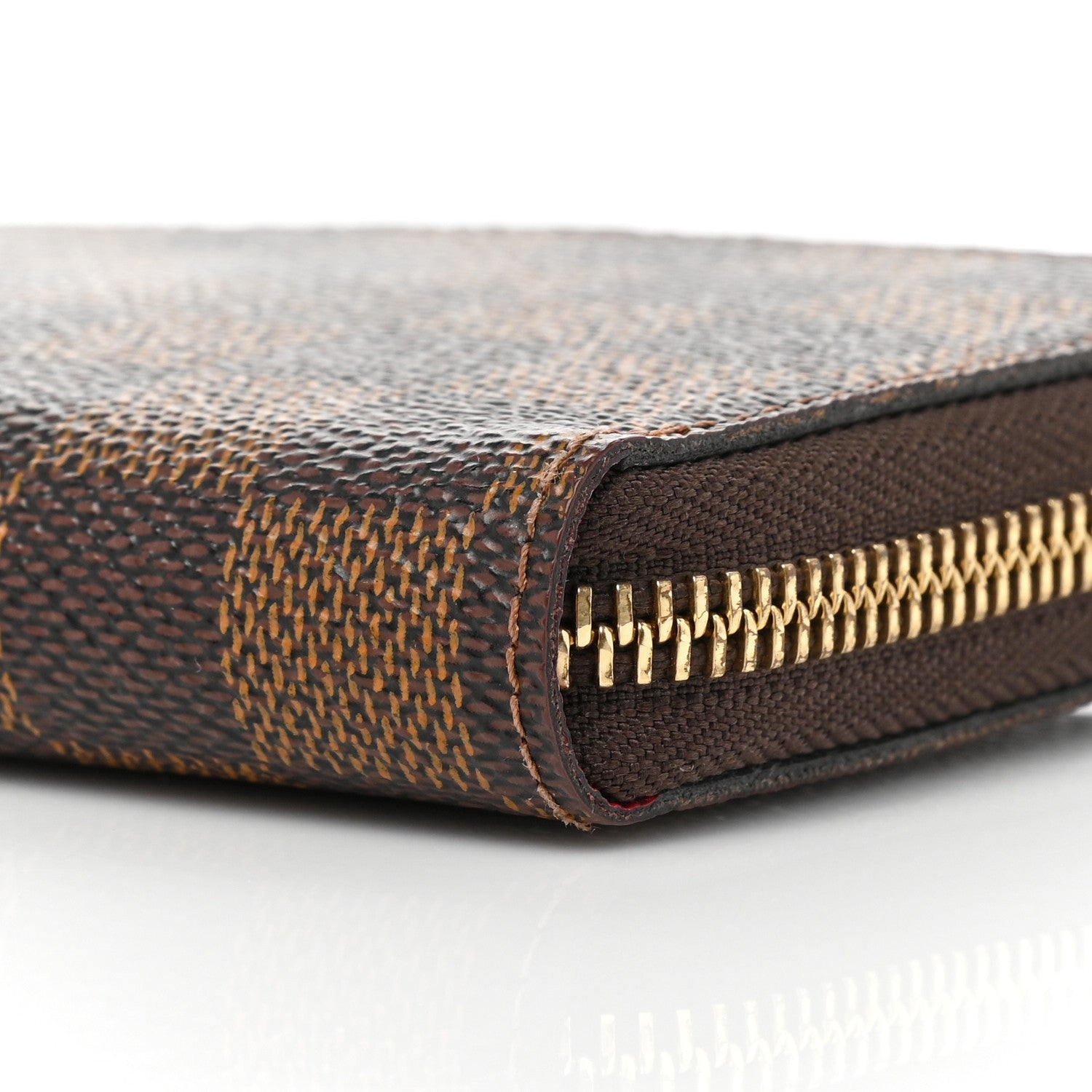 Louis Vuitton Damier Ebene Clemence Wallet Cherry 9 of 10