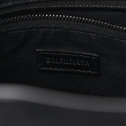 Balenciaga Matte Supple Lambskin Crocodile Embossed Classic Black Hardware S City Black 5 of 8