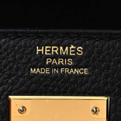 Hermes Togo Kelly Retourne 28 Black 22 of 36