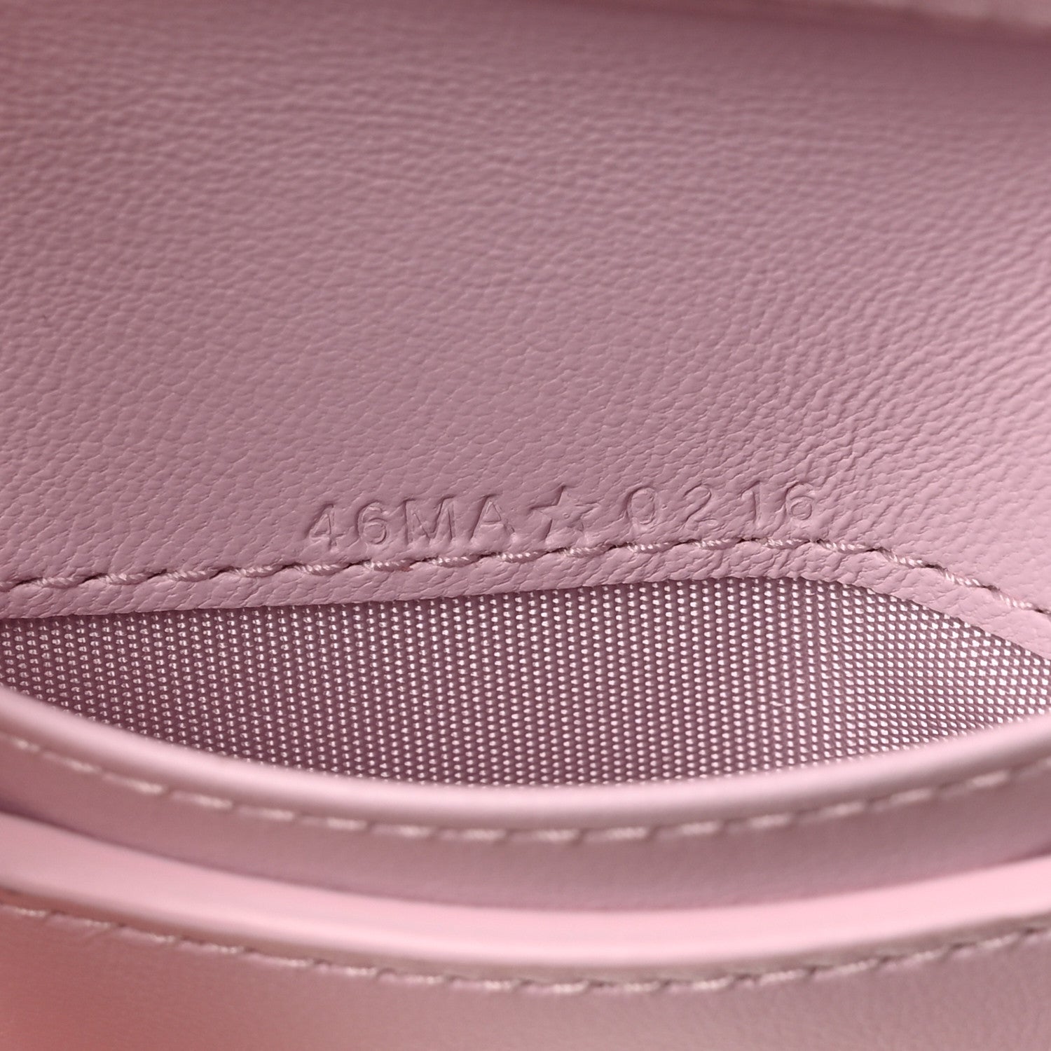 Christian Dior Lambskin Cannage Trianon Dahlia Wallet Rose Songe 7 of 9