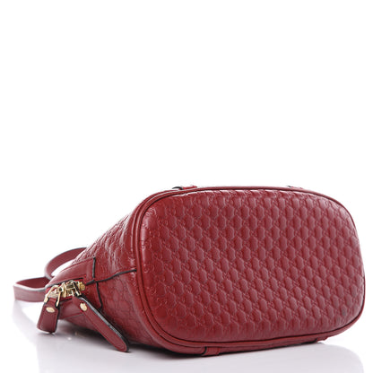 Gucci Soft Microguccissima Mini Dome Bag Rosso 4 of 10