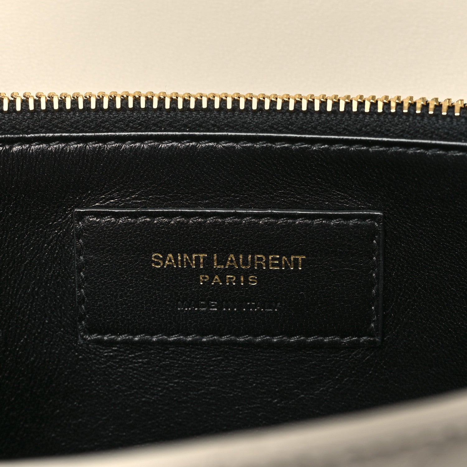 Saint Laurent Lambskin Quilted Mini Gaby Satchel Blanc Vintage 6 of 10