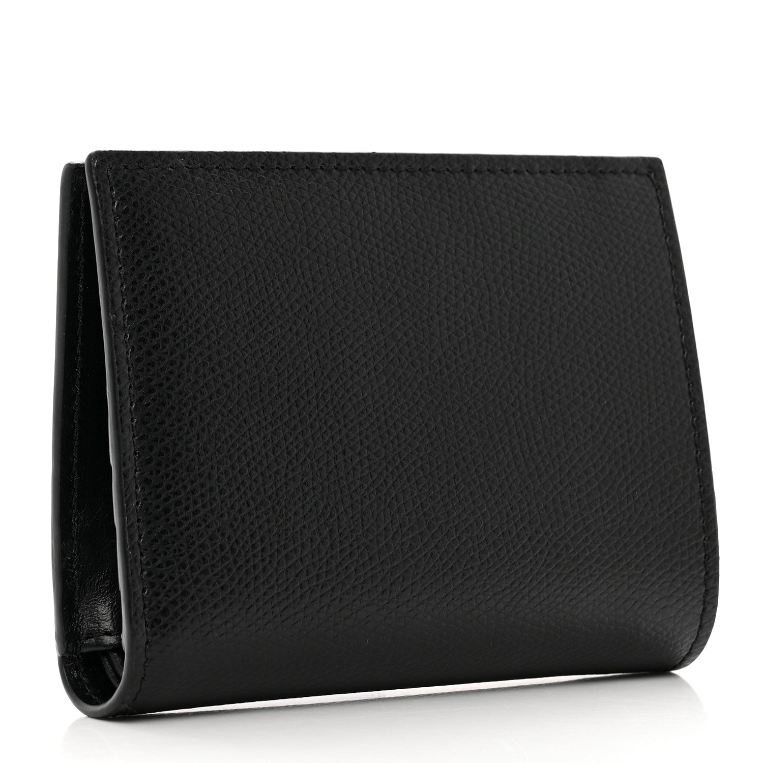 Fendi Vitello Cruise F is Fendi Compact Bi-Fold Wallet Black 3 of 7