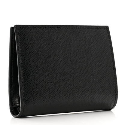 Fendi Vitello Cruise F is Fendi Compact Bi-Fold Wallet Black 3 of 7