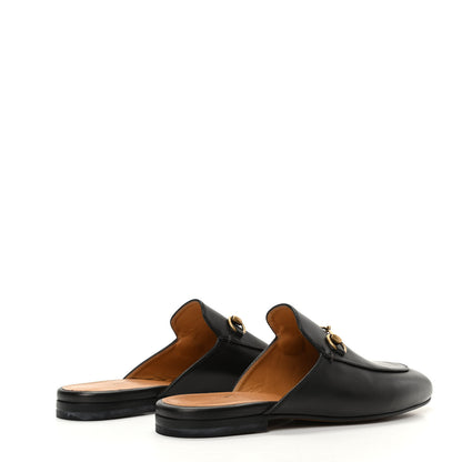 Gucci Calfskin Womens Princetown Slippers 38.5 Black 4 of 10