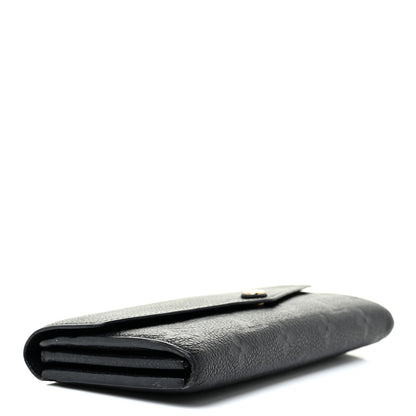 Louis Vuitton Empreinte Sarah Wallet NM Black 4 of 12