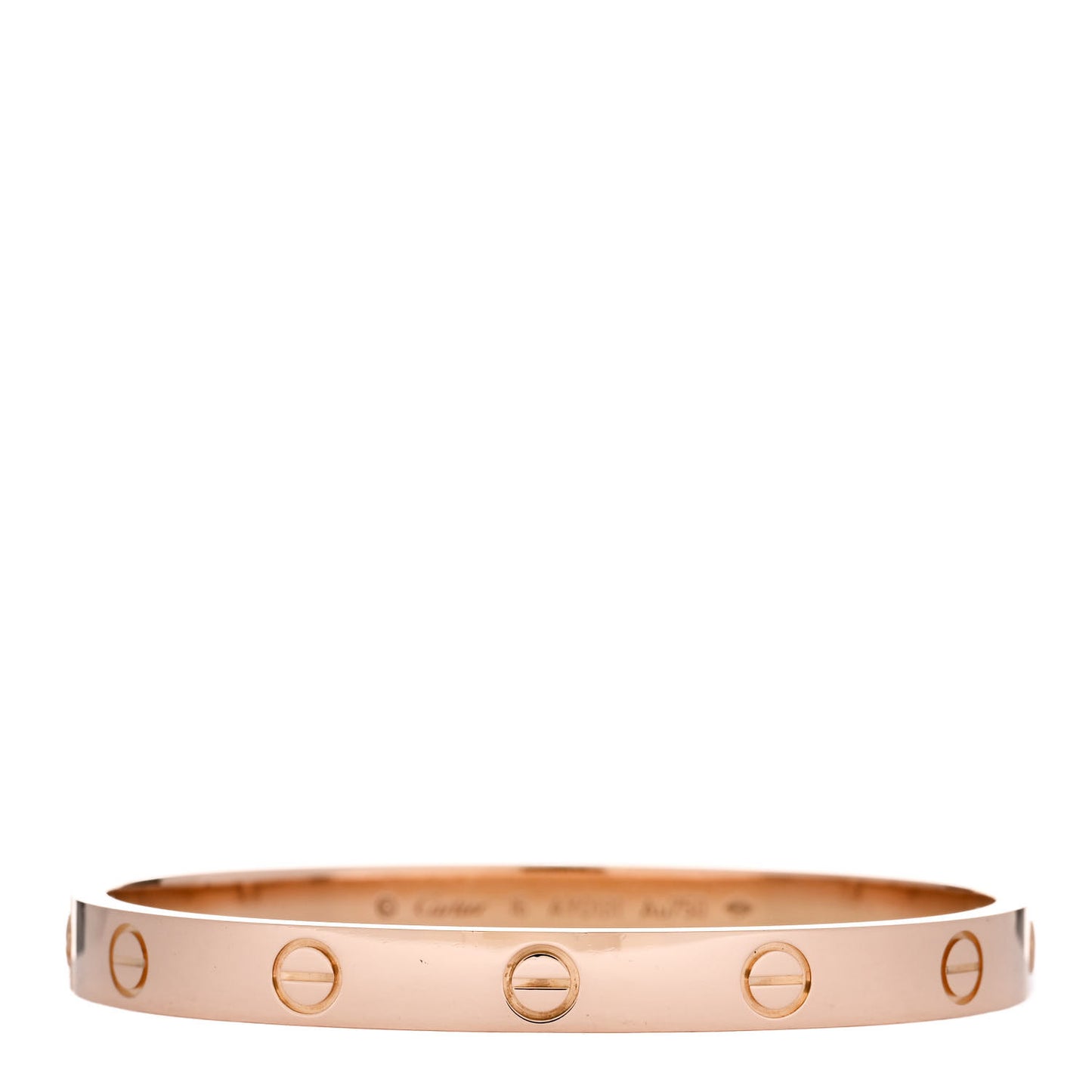 18K Pink Gold LOVE Bracelet 16