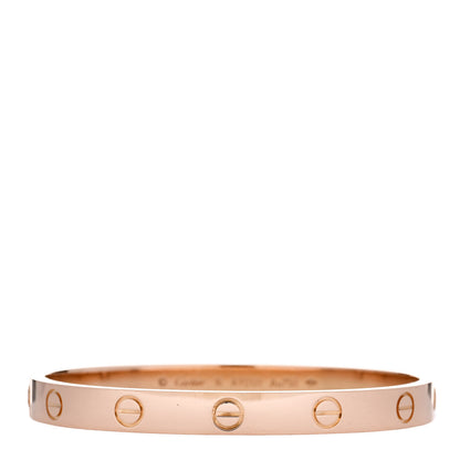 Cartier 18K Pink Gold LOVE Bracelet 16 1 of 6