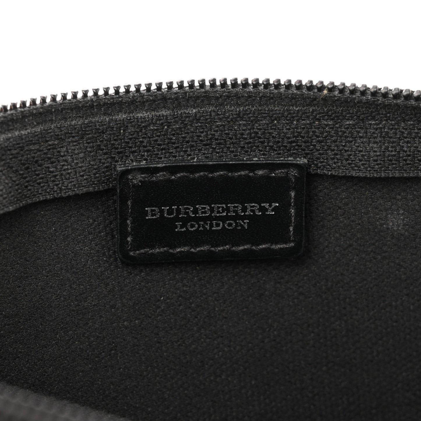 House Check Shoulder Bag Black