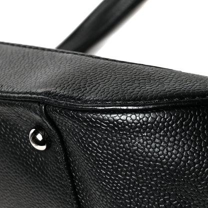 Chanel Caviar Quilted Small Mademoiselle Flap Bag Black 12 of 15