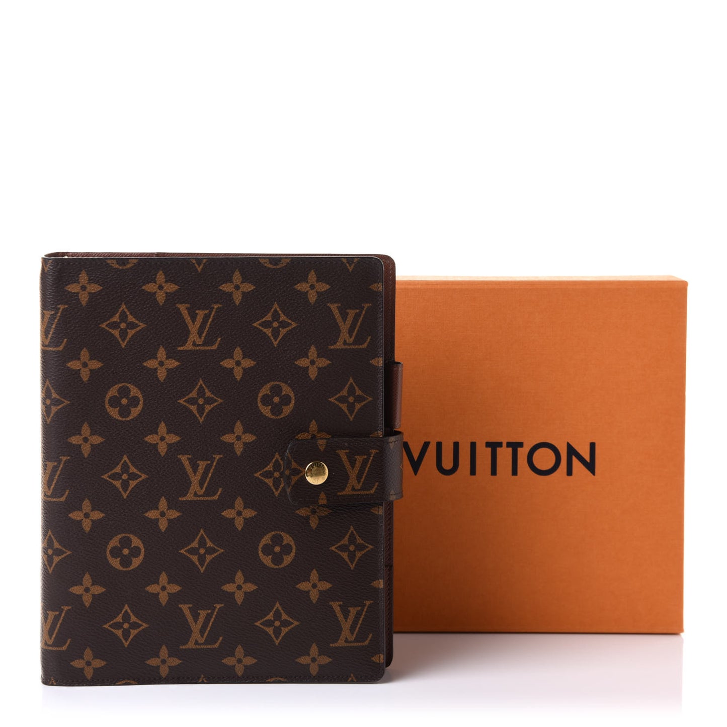 Monogram Large Ring Agenda Cover