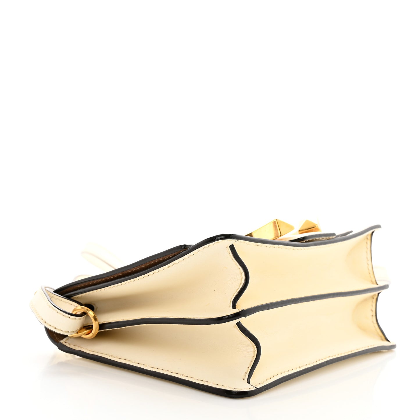 Calfskin Madeline Shoulder Bag White