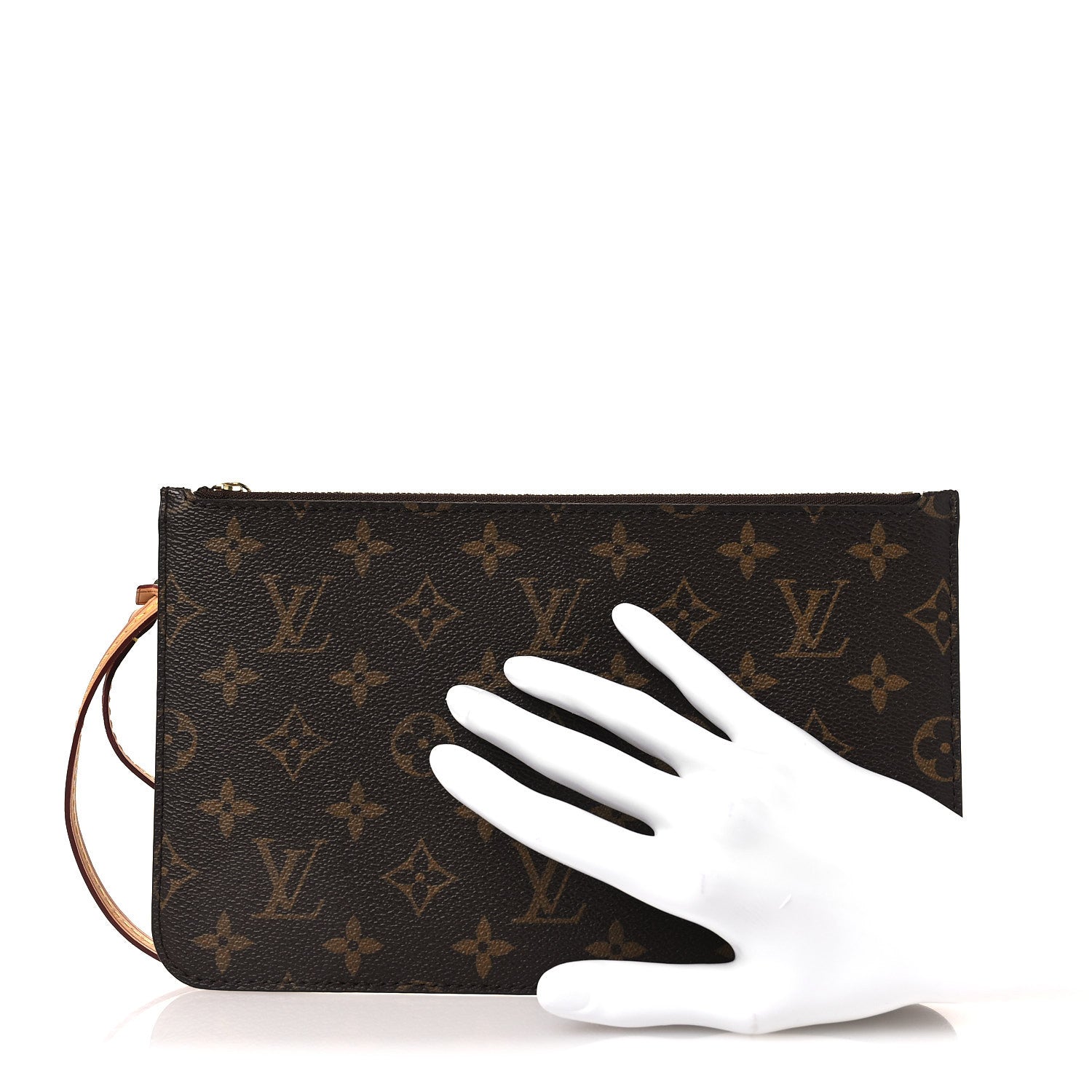 Louis Vuitton Monogram Neverfull MM GM Pochette 2 of 7
