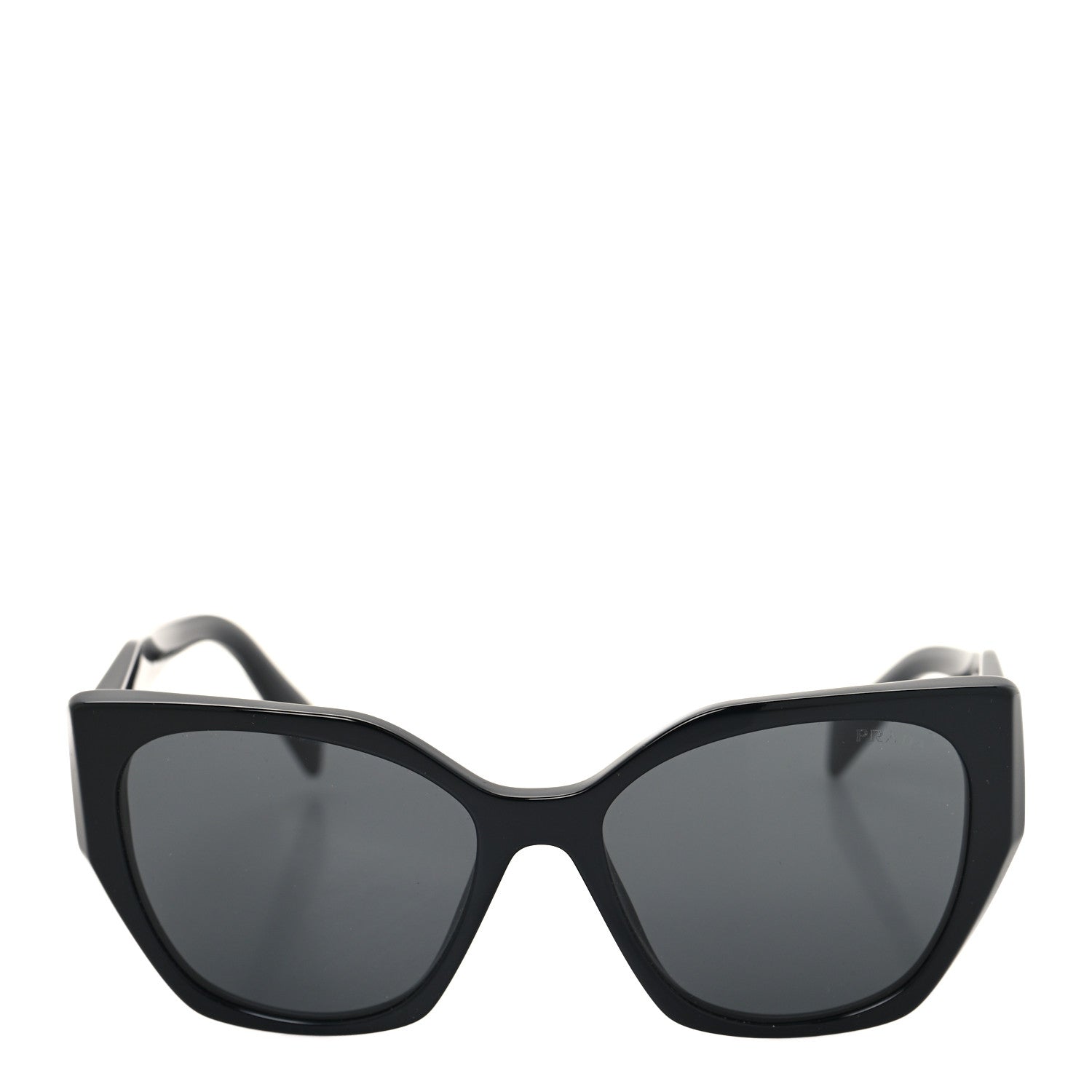 Prada Acetate Symbole Sunglasses SPR 19Z Black 2 of 7