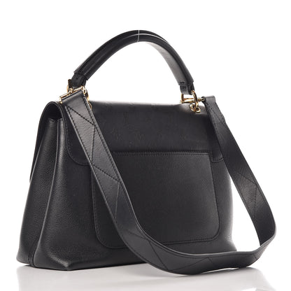 Louis Vuitton Calfskin Monogram Very One Handle Black 4 of 22